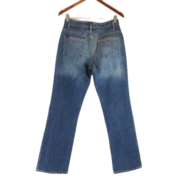 Cruel Girl Womens High Waist Size 7 Bootcut Jeans Juniors Medium Wash Blue Denim - Picture 3 of 9